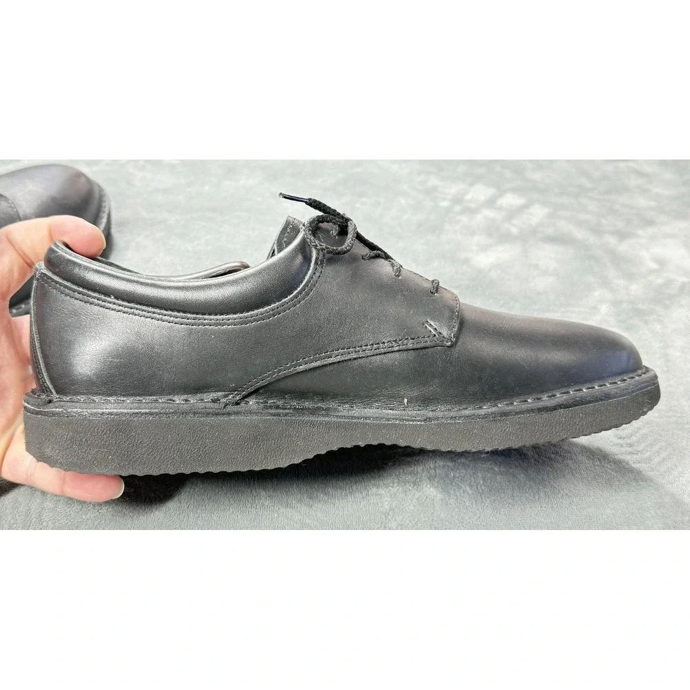 Eva-Tech Footonic II Shoes Mens Size 9.5 E Black Leather Casual Work Comfort‎